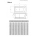 Ванна акриловая Vayer Milana 170x80