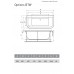Ванна акриловая Vayer Options BTW 180x85