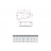 Ванна акриловая Vayer Boomerang (EH) 170x90 L