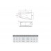 Ванна акриловая Vayer Boomerang (EH) 160x90 R