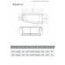 Ванна акриловая Relisan Aquarius R 170х70х50
