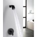 Bartin Встраиваемый душевой комплект со смесителем 1 режим TVZ-0895 Чёрный